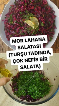 Mor Lahana Salatası