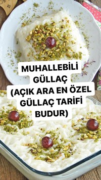 Muhallebili Güllaç