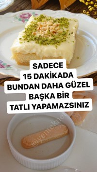 Muhallebili Kedi Dili Tatlısı