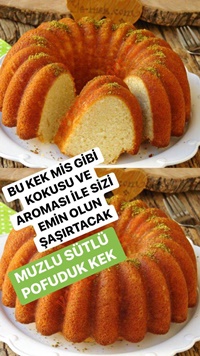 Muzlu Sütlü Kek