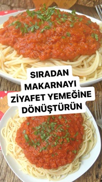Napoliten Soslu Makarna