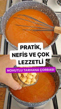 Nohutlu Tarhana Çorbası