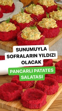 Pancarlı Patates Salatası