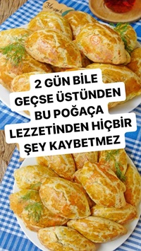 Pastane Usulü Dereotlu Poğaça