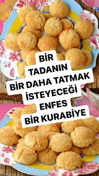 Hindistan Cevizli Pastane Kurabiyesi