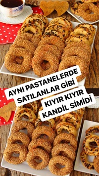 Pastane Usulü Kandil Simidi