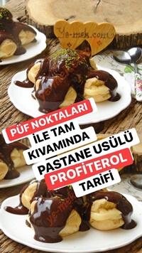 Pastane Usulü Profiterol