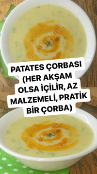Patates Çorbası