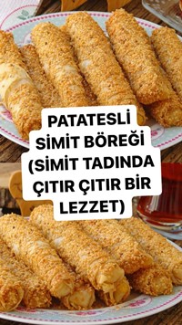 Patatesli Simit Böreği