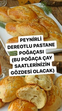 Peynirli Dereotlu Pastane Poğaçası