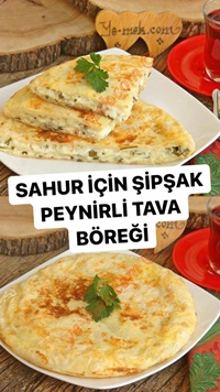 Peynirli Tava Böreği