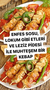 Pideli Tavuk Kebabı