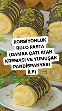 Porsiyonluk Rulo Pasta