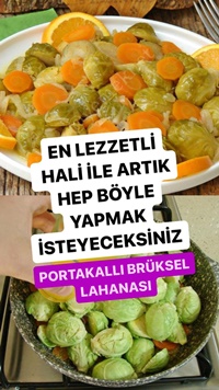 Portakallı Brüksel Lahanası
