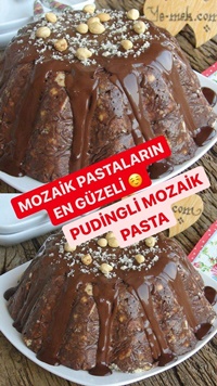 Pudingli Mozaik Pasta