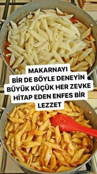 Salçalı Domatesli Makarna