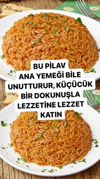 Salçalı Şehriye Pilavı
