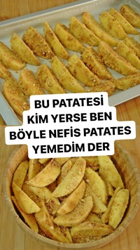 Sarımsaklı Peynirli Patates