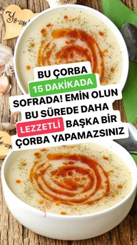 Sarımsaklı Un Çorbası