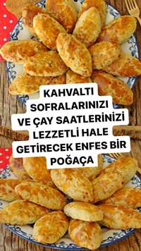Sebzeli Mayasız Poğaça