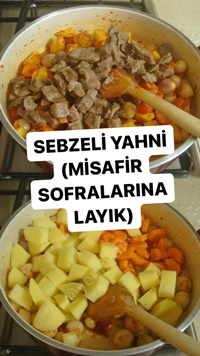 Sebzeli Yahni