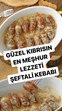 Şeftali Kebabı (Kıbrıs Yöresi)