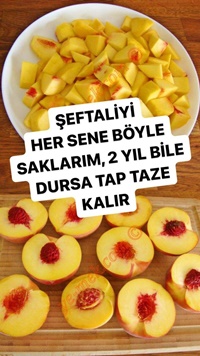 Şeftali Konservesi