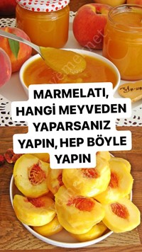 Şeftali Marmelatı
