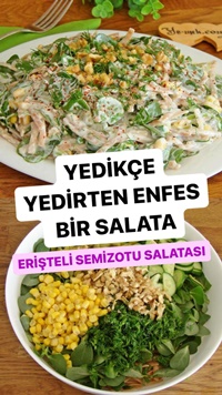 Semizotlu Erişte Salatası