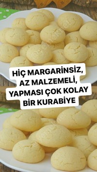Sıvı Yağlı Kurabiye