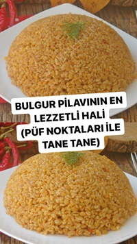 Siyez Bulgur Pilavı