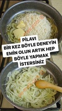 Soğanlı Pilav