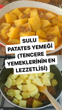 Sulu Patates Yemeği