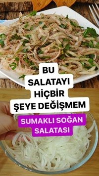 Sumaklı Soğan Salatası