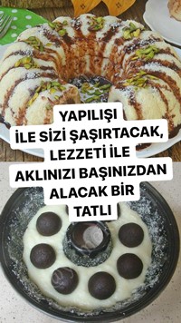 Sürprizli İrmik Tatlısı