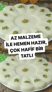 Sütlü İrmik Tatlısı