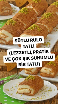 Sütlü Rulo Tatlı