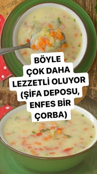 Taneli Sebze Çorbası