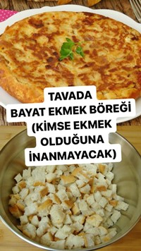 Tavada Bayat Ekmek Böreği