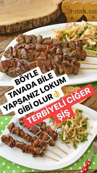 Tavada Ciğer Şiş