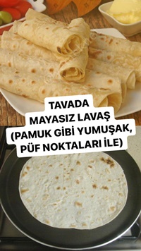 Tavada Mayasız Lavaş