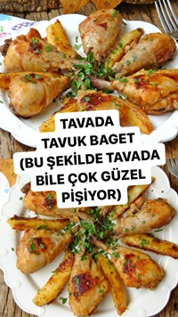 Tavada Tavuk Baget