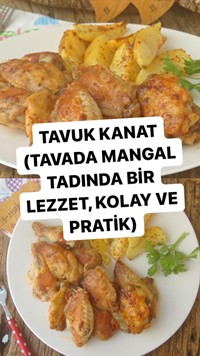 Tavada Tavuk Kanat