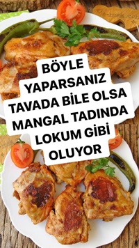 Tavada Tavuk Pirzola