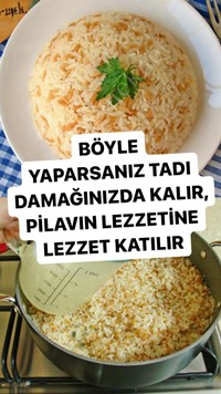 Tavuk Suyu İle Pilav