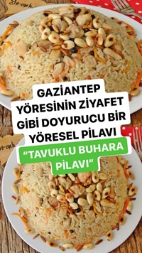 Tavuklu Buhara Pilavı