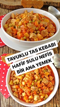 Tavuklu Tas Kebabı