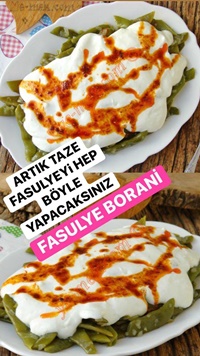 Taze Fasulye Borani