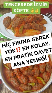 Tencerede İzmir Köfte