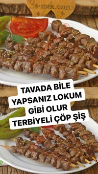 Terbiyeli Çöp Şiş Kebap